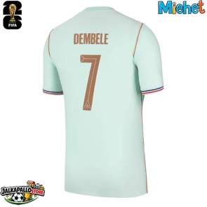 Ranska Ousmane Dembele #7 Vieraspaita MM-kisat 2026 Lyhythihainen